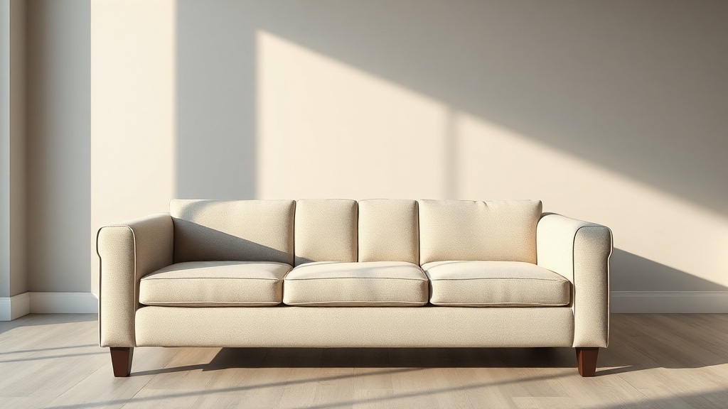 Stauraum hinter dem Sofa