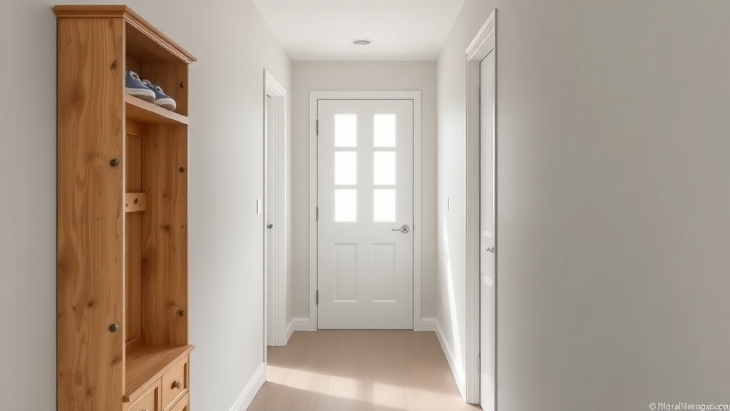 Kleine Garderobe im Flur planen