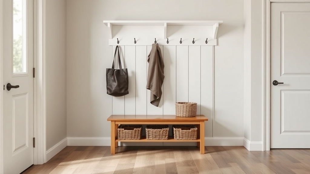 Kleine Garderobe im Flur planen