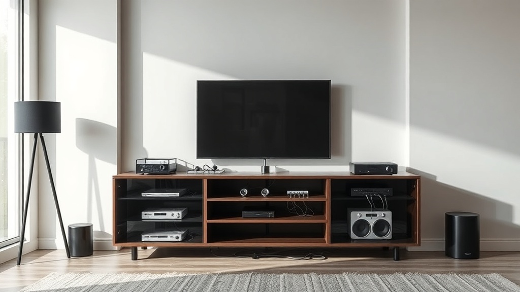 Wohnwand im deutschen Wohnzimmer planen