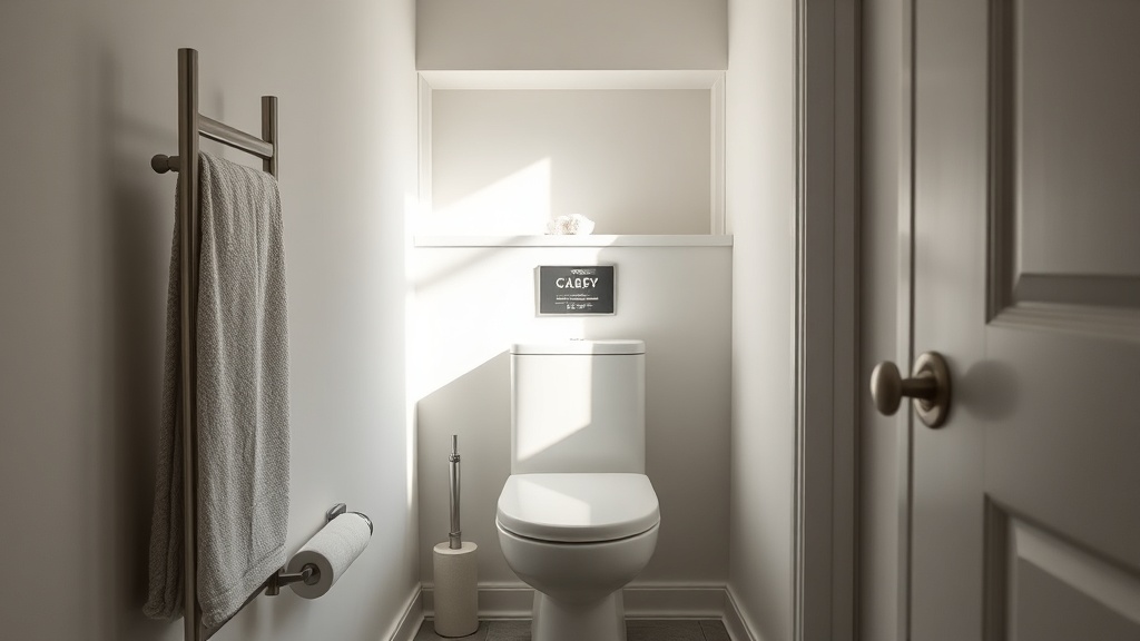 Schmale deutsche Badezimmer optimieren