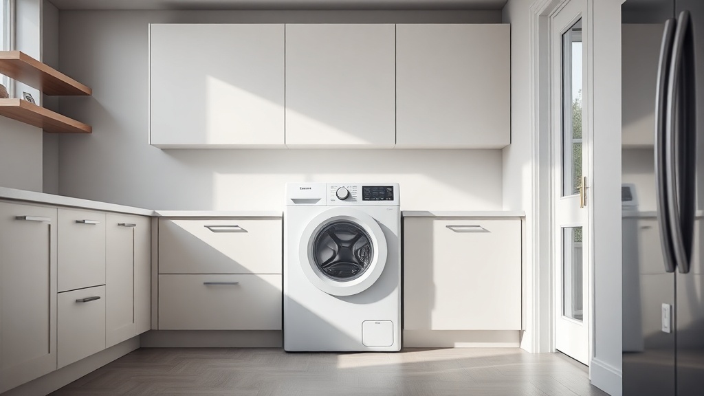 Waschmaschine in der Küche integrieren