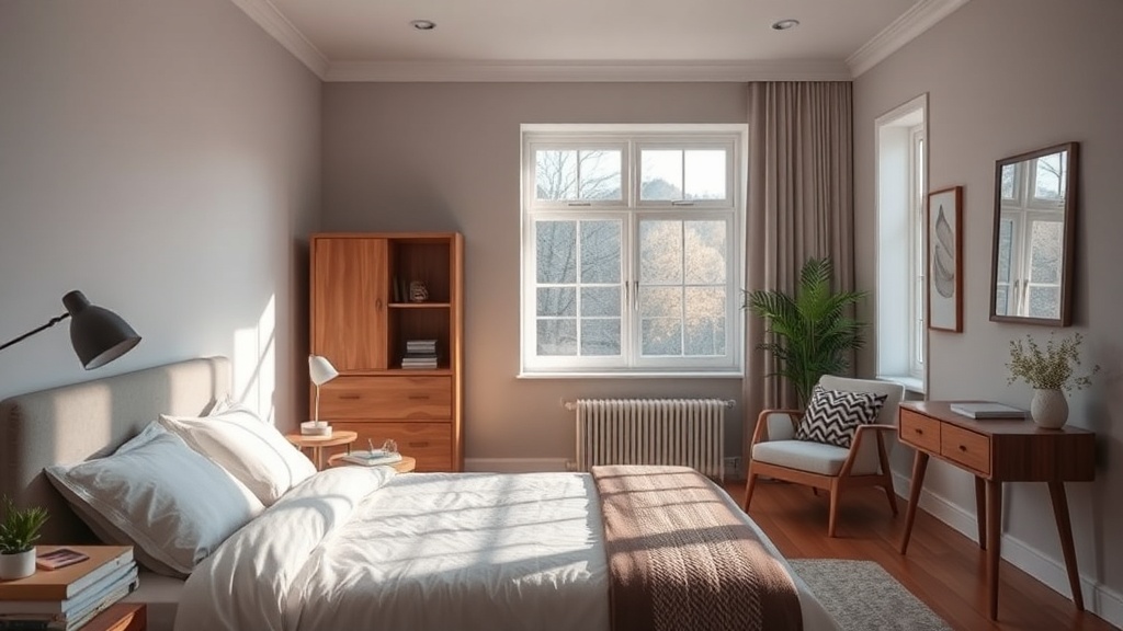 Deutsches Schlafzimmer als Rückzugsort